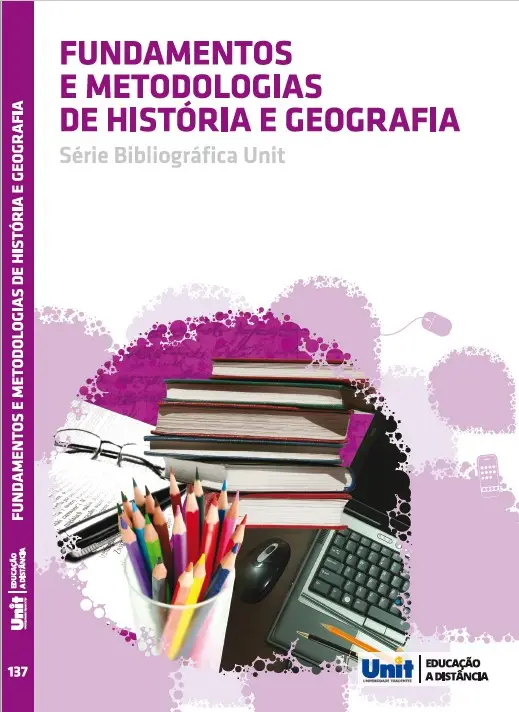 Capa do livro Fundamentos e Metodologia de História e Geografia